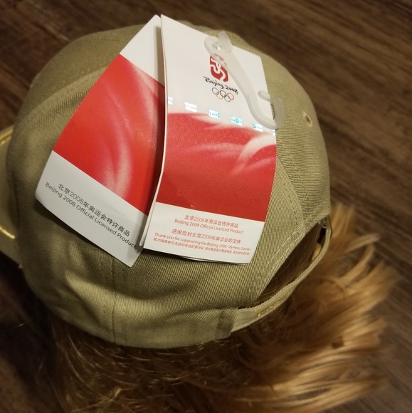 Vtg New Rare 08 Beijing Olympics Sequin Cap - Picture 2 of 5